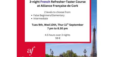 Sept 2025 3-night Refresher-Taster Course (in-person) Sept 2025 3-night Refresher-Taster Course (in-person)